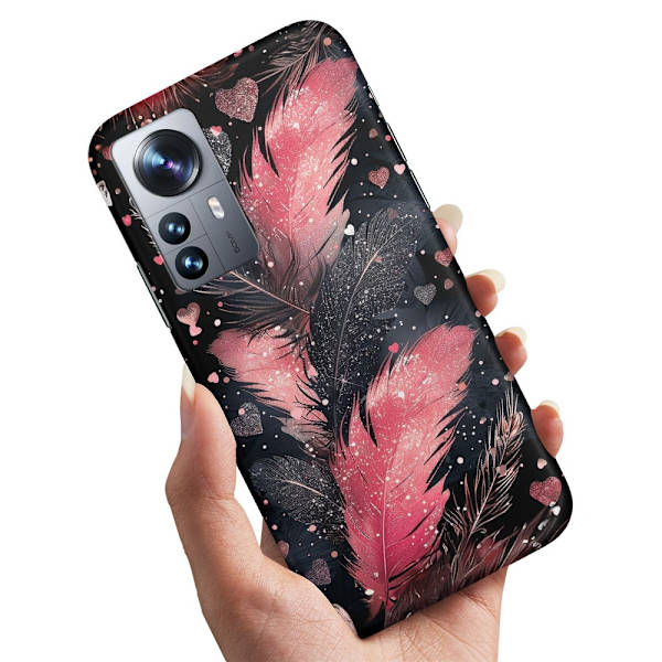 Deksel / Mobildeksel til Xiaomi 12 Pro - Feathers