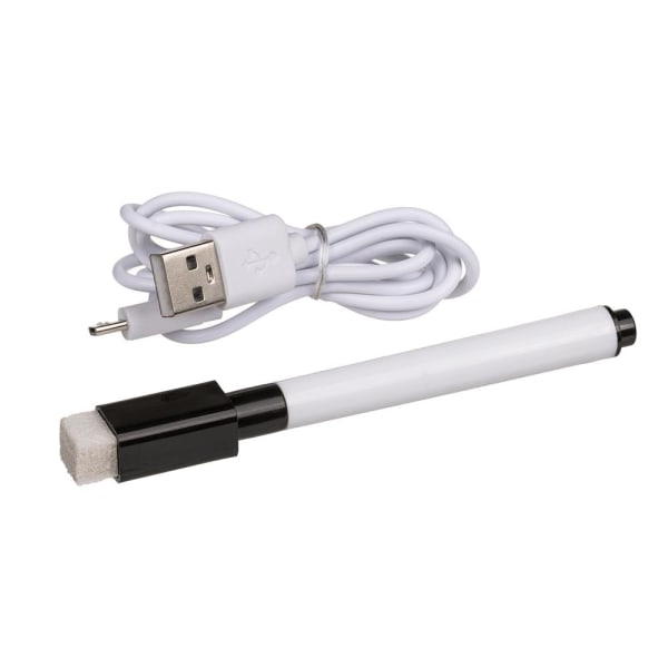 5-i-1 Skrivebordslampe med lader - Holder med Lampe Smartphone White