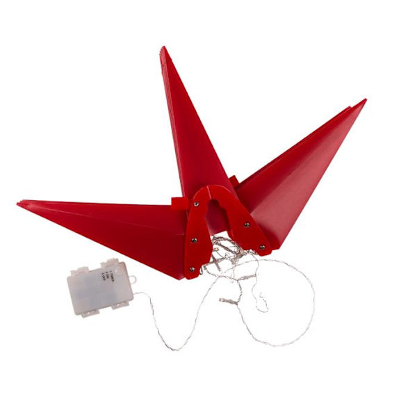 Joulutähti / Langaton LED-lamppu – Joulukoriste Red