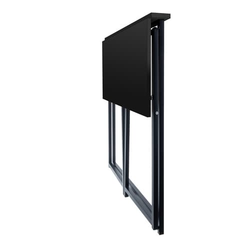 Hopfällbart Skrivbord / Laptopbord - 80x74x40 cm Black