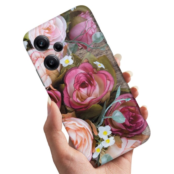 Xiaomi Redmi Note 12 Pro 5G - Cover/Mobilcover Blomster