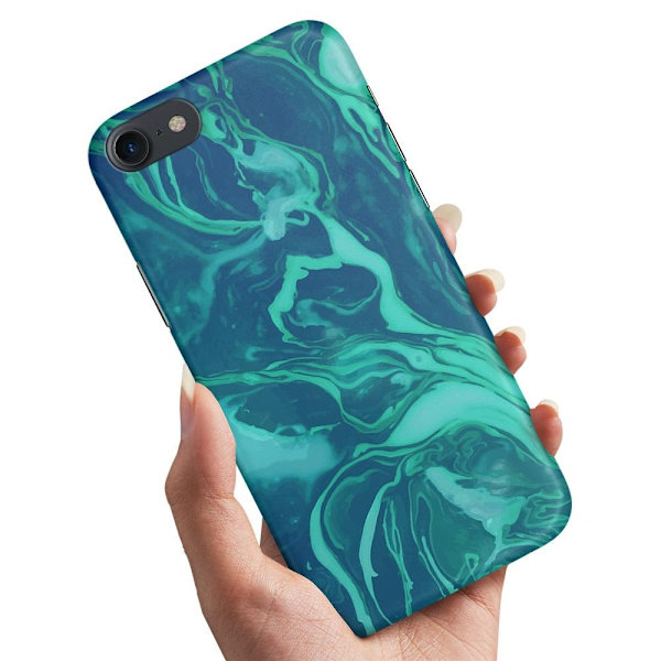 iPhone 5/5S/SE - Skal/Mobilskal Marmor multifärg