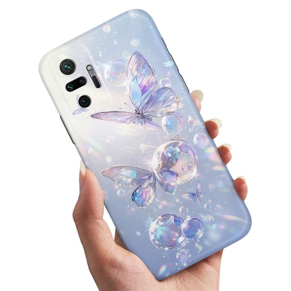 Deksel / Mobildeksel til Xiaomi Redmi Note 10 Pro - Butterflies