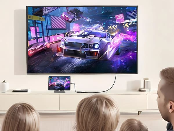 Adapter USB-C till HDMI - 4K 60 Hz kabel 18 cm