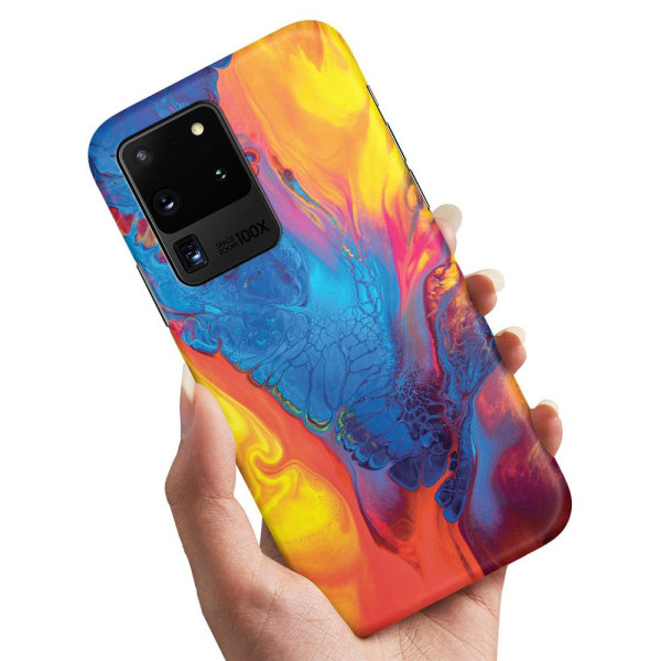 Samsung Galaxy S20 Ultra - Deksel/Mobildeksel Marmor Multicolor
