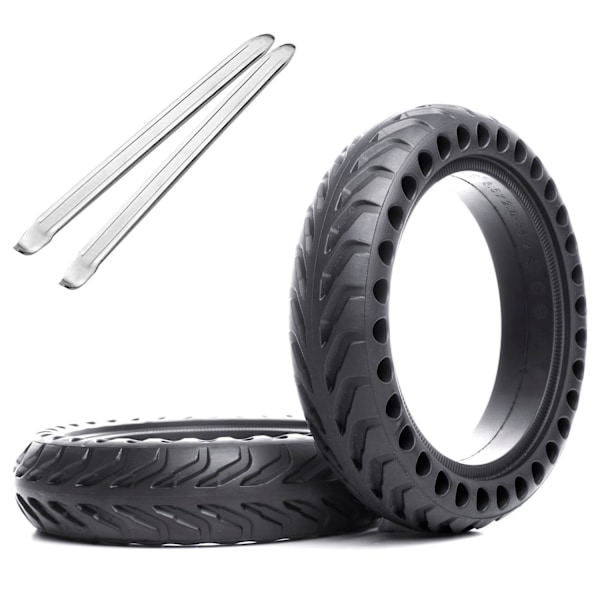 2-pakkaus - Xiaomi-renkaat työkaluilla - Puristumattomat / Sähköpotkulauta Black
