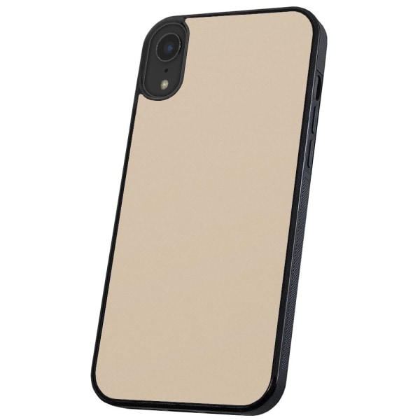 iPhone X/XS - Kuoret/Suojakuori Beige Beige