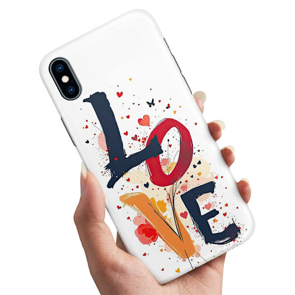 Deksel / Mobildeksel til iPhone XR - Love