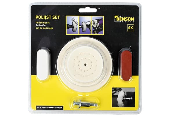 Poleringsset 6 delar