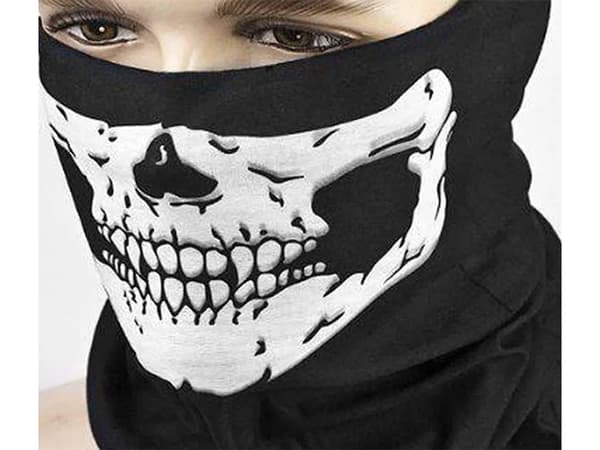 Balaklava dödskalle - Multifunktionell ansiktsmask