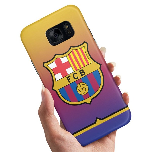 Samsung Galaxy S6 Edge - Cover/Mobilcover FC Barcelona