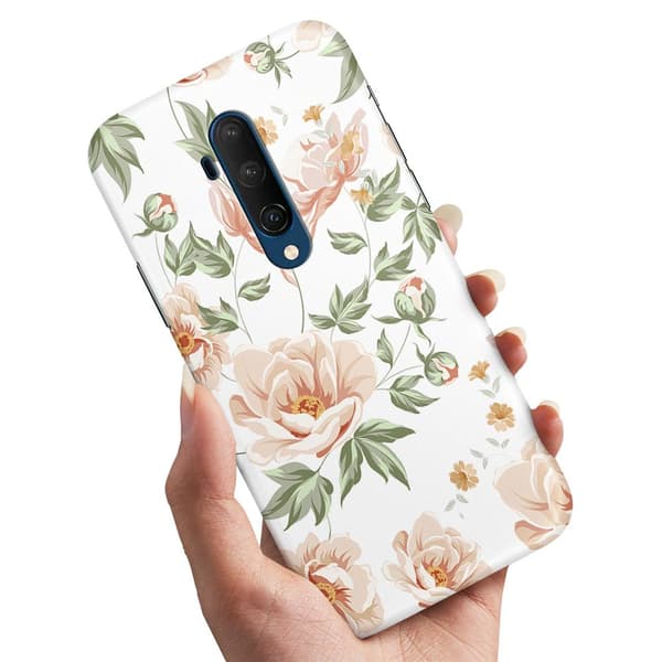 Deksel / Mobildeksel til OnePlus 7T Pro - Blomstermønster