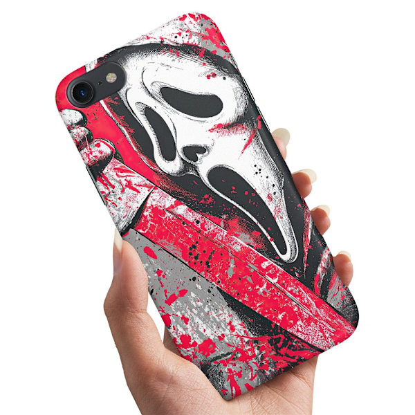 Deksel / Mobildeksel til iPhone 5 / 5S / SE - Scream Ghostface