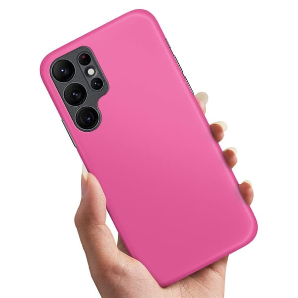 Deksel / Mobildeksel til Samsung Galaxy S22 Ultra - Rosa Multicolor