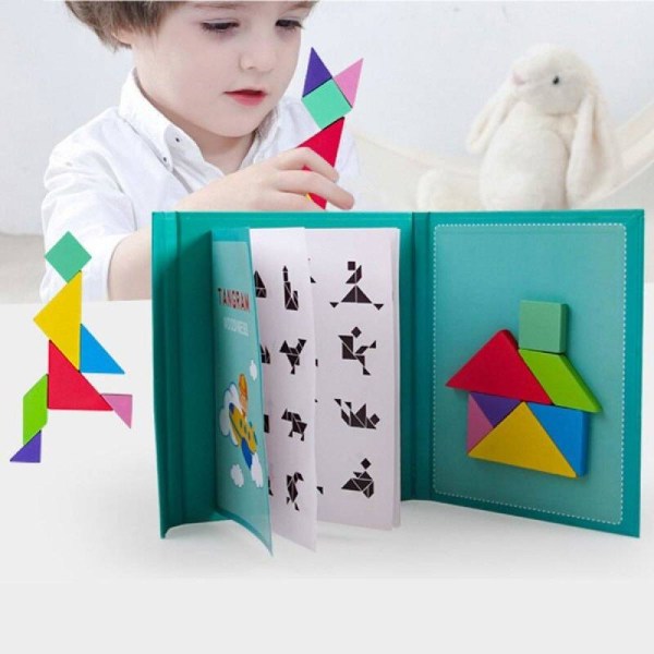 Magnetisk puslespil / kognitivt legetøj til børn - pædagogisk