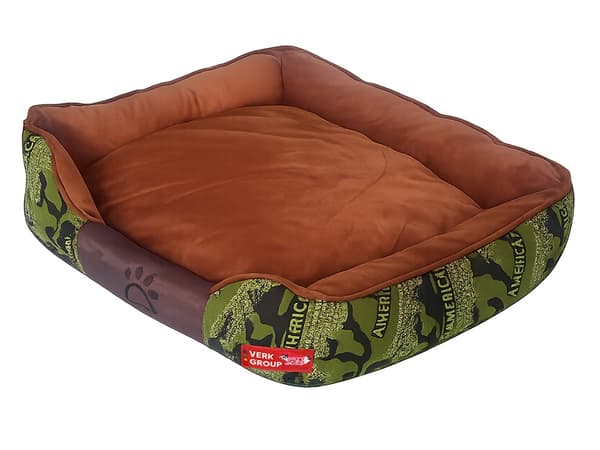 Hundbädd soffa medium Green