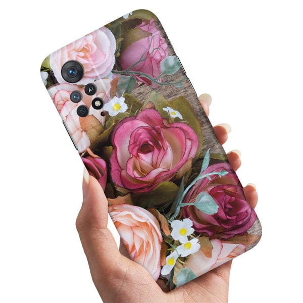 Xiaomi Redmi Note 11 Pro - Cover/Mobilcover Blomster