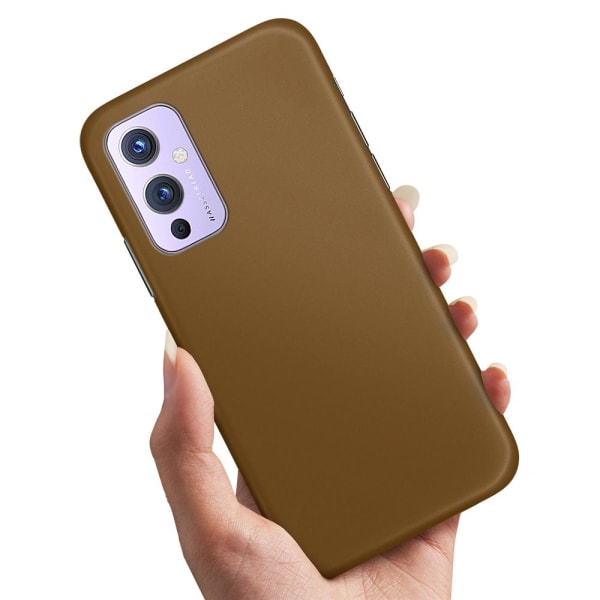 OnePlus 9 - Cover/Mobilcover Brun