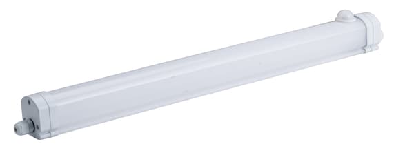LED-ljusramp 36 W 120 cm IP40 seriekopplingsbar + sensor