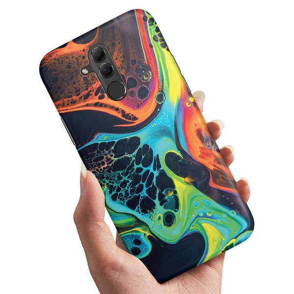 Skal / Mobilskal till Huawei Mate 20 Lite - Marmor multifärg