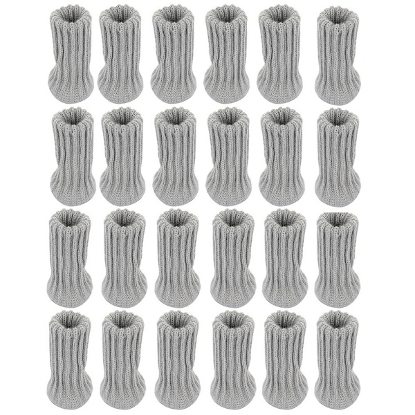 Stolsstrumpor i Stretch – Stolbensskydd 24-Pack