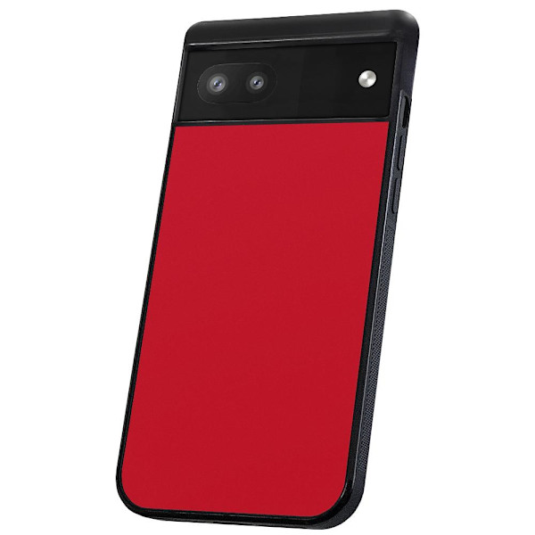 Google Pixel 6A - Deksel/Mobildeksel Rød