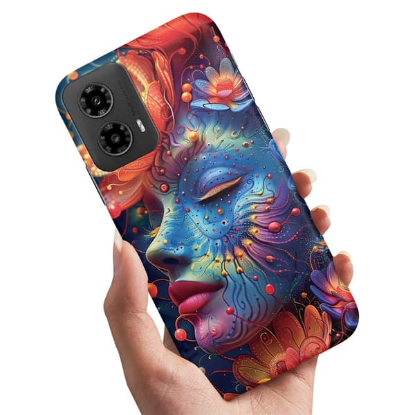 Skal / Mobilskal till Motorola Moto G34 5G - Psychedelic