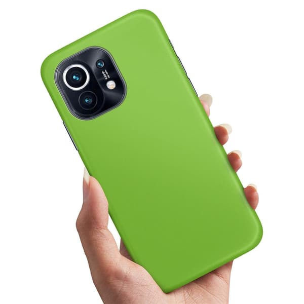 Deksel / Mobildeksel til Xiaomi 11 Lite 5G NE - Limegrønn Multicolor