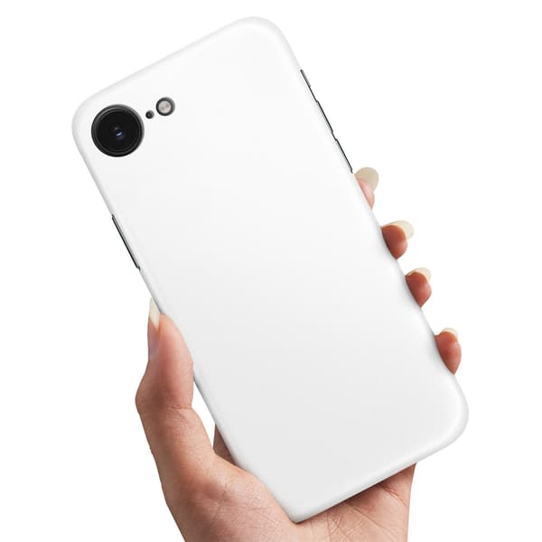 Cover / Mobilcover til iPhone 16e / 17e - Hvid