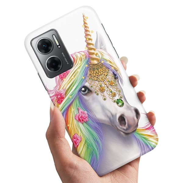 Xiaomi Redmi 10 5G - Skal/Mobilskal Unicorn/Enhörning