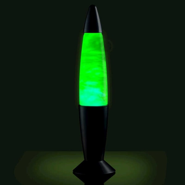 Molnig LED-lampa / Lavalampa - Färgskiftande - 37 cm multifärg