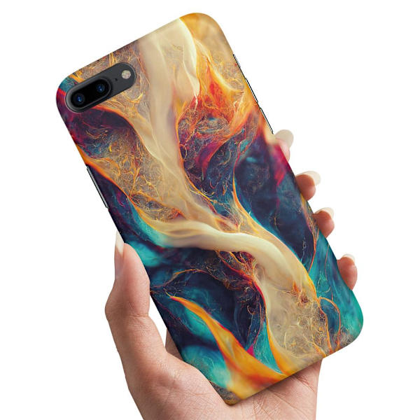 Deksel / Mobildeksel til iPhone 7 / 8 Plus - Abstrakt Mønster