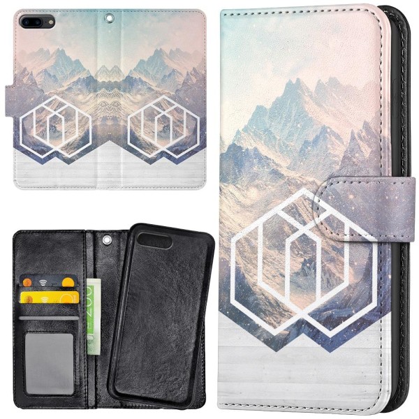 OnePlus 5 - Mobilcover/Etui Cover Kunst Bjerg