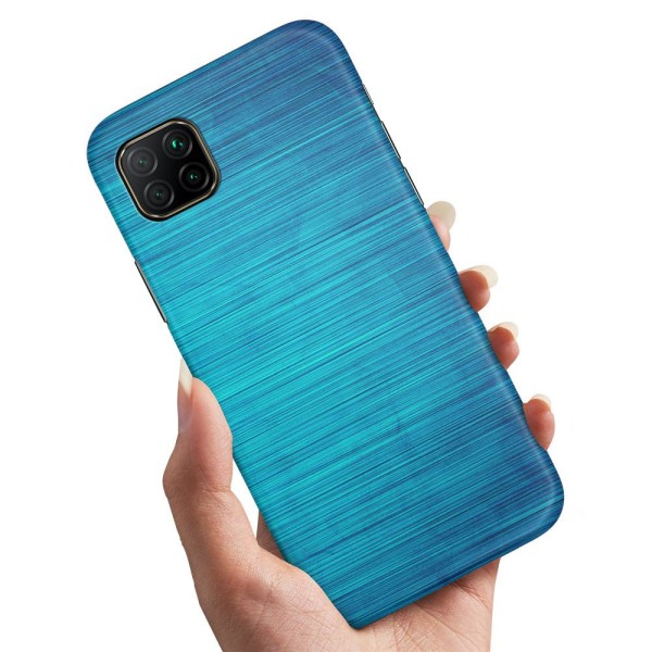 Huawei P40 Lite - Cover/Mobilcover Ridset Tekstur