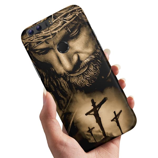 Deksel / Mobildeksel til Huawei Honor 8 - Jesus