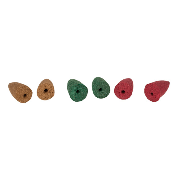 20-Pak - Røkelseskjegler / Røkelse - Du velger duft! MultiColor Ros
