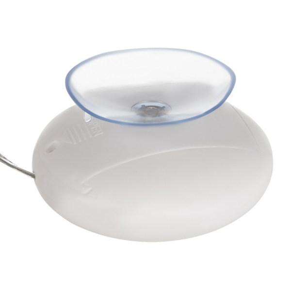 3D LED-skylt med Sugkopp - Tomte