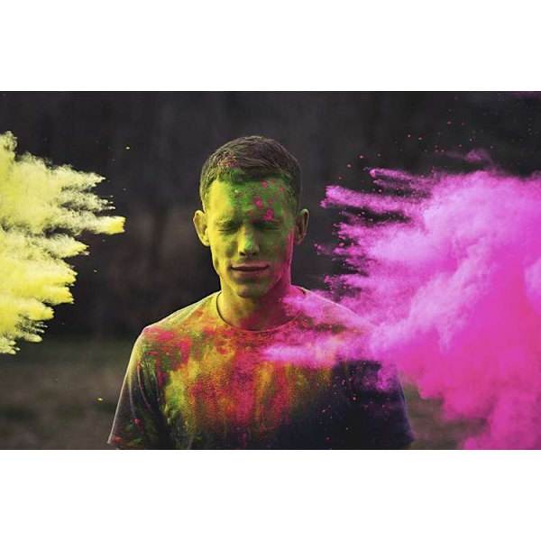 Holi Värijauhe / Festivaalijauhe - 6x100g