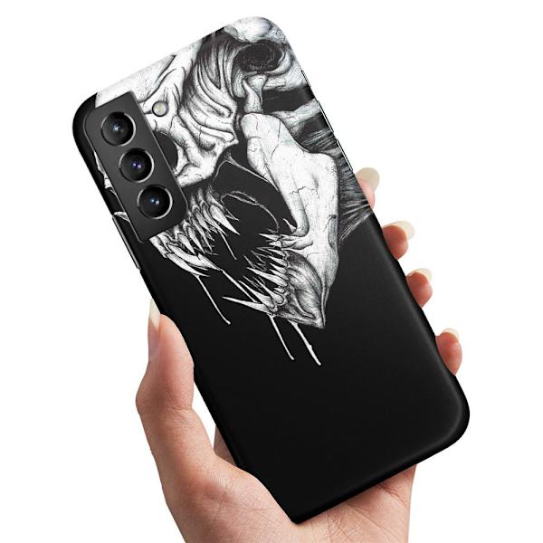 Samsung Galaxy S22 - Cover/Mobilcover Dødningehoved Monster Black