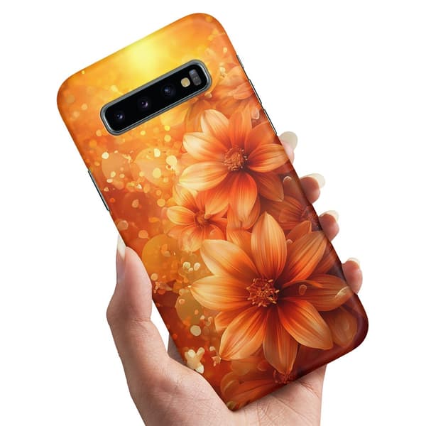 Deksel / Mobildeksel til Samsung Galaxy S10e - Flowers
