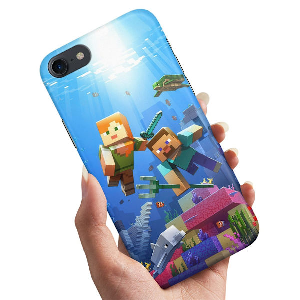 Deksel / Mobildeksel til iPhone 7 / 8 / SE - Minecraft