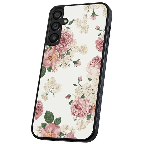 Samsung Galaxy S24 Plus - Skal/Mobilskal Retro Blommor
