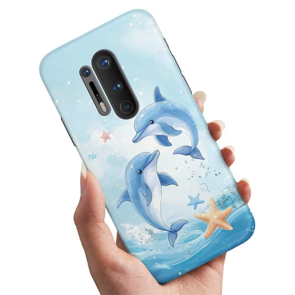 Skal / Mobilskal till OnePlus 8 Pro - Dolphins