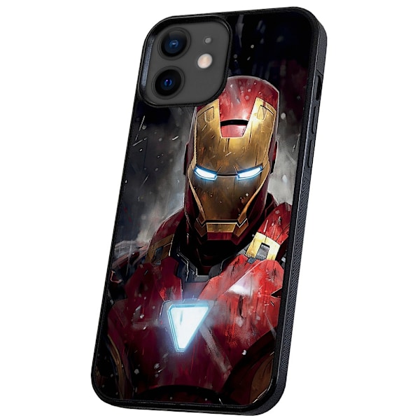 iPhone 12 Mini - Deksel/Mobildeksel Iron Man