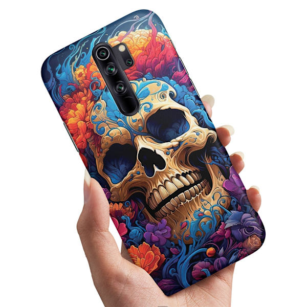 Xiaomi Redmi Note 8 Pro - Skal/Mobilskal Skull
