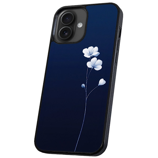 iPhone 16 Plus - Deksel/Mobildeksel Flower