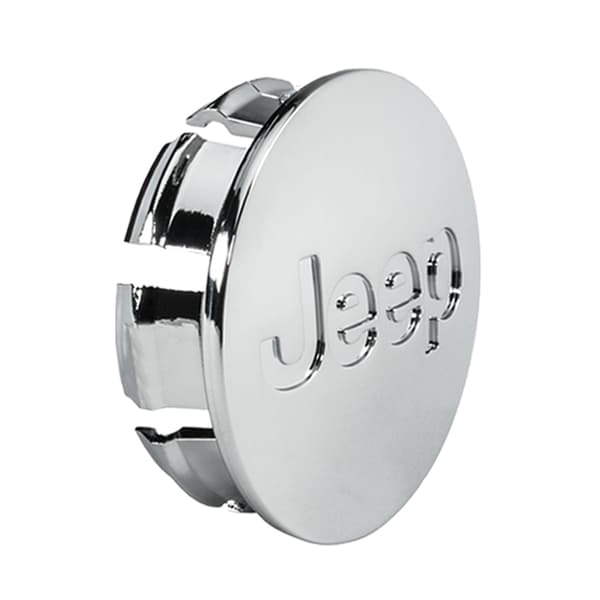 Jeep Centrumkåpor / Hjulnav Bil Emblem - 4-Pack 55mm - Silverkrom