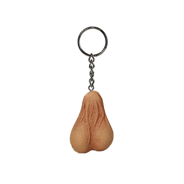 Nøkkelring / Nøkkelholder - Pungkuler Beige
