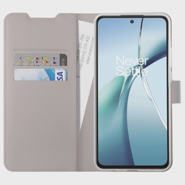 Vivanco Classic Plånboksfodral OnePlus Nord CE4 Lite Greige