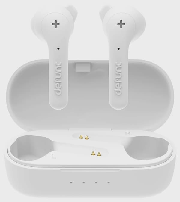 Defunc TRUE MUSIC II TWS Hybrid In-Ear BT Hörlur Vit